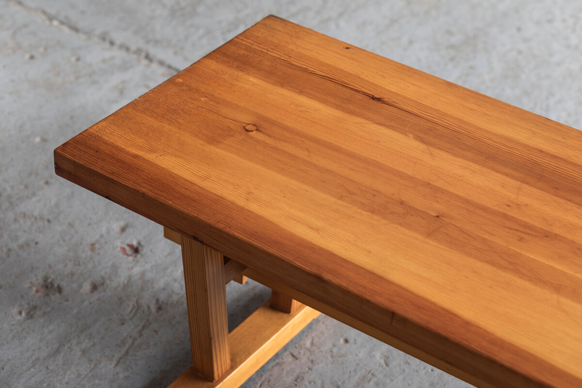 Dining set of 3 in solid oregon pine