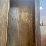Small walnut console from the Art Deco period