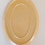 Plat ovale Sarreguemines "Chaumière"