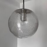 Bubble glass pendant light from the 70s