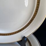 2 Vintage Plates Villeroy & Boch Mettlach - Economic Union France-Sarr