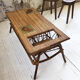 Rattan coffee table