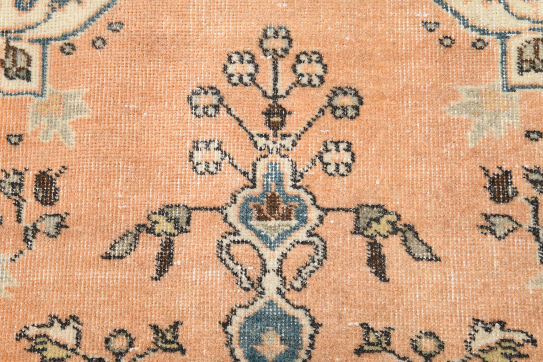 4x6 Dark Teal Green Oriental Vintage Area Rug, 120x194Cm