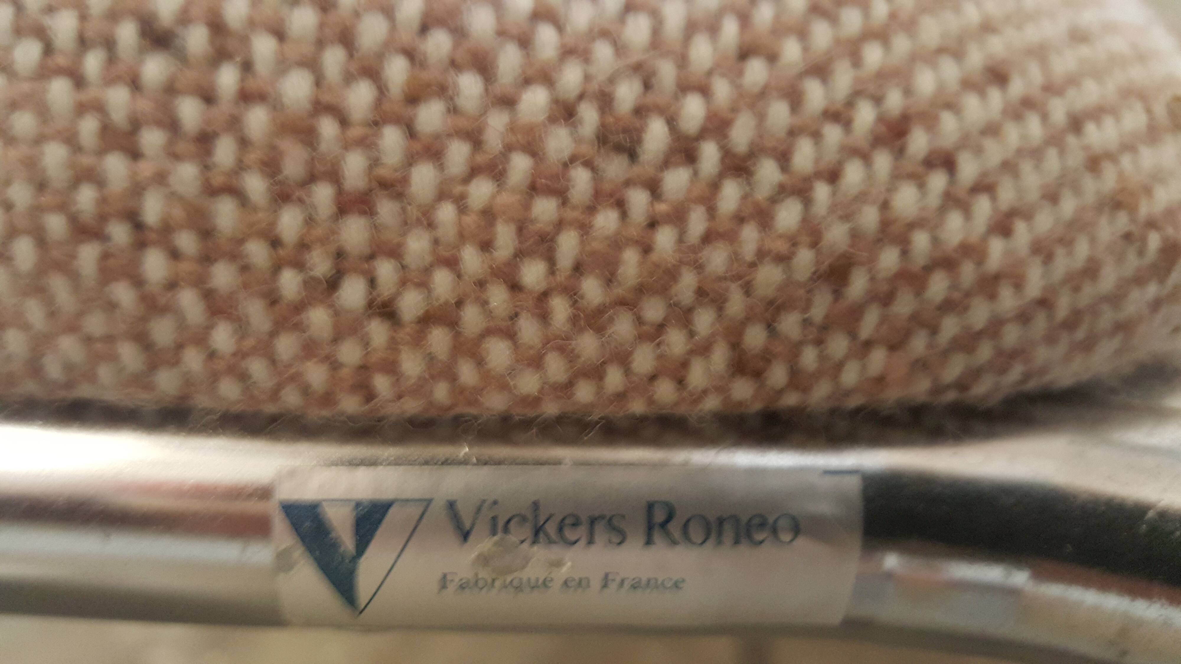 Série de 6 chaises "Ronéo"