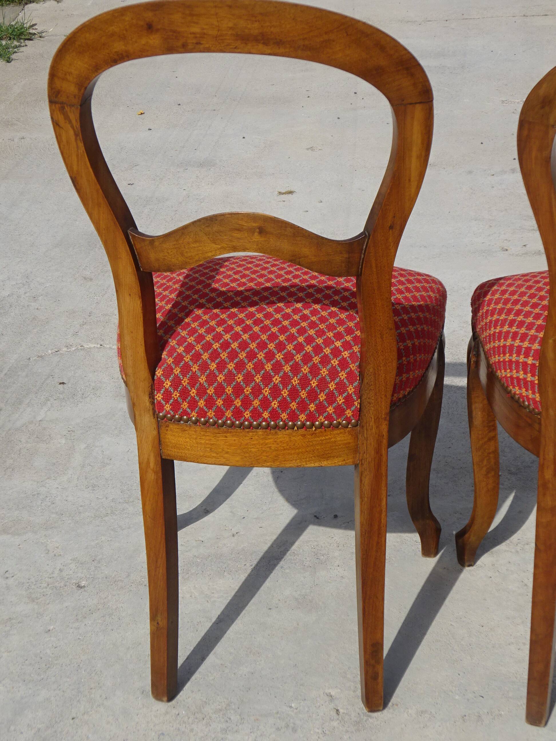 Restored Louis Philippe chairs, the 2.