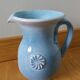 Terracotta pitcher signed Bernard and Geneviève Blanc, Poteries du Queyras