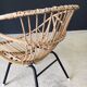 Mid-Century Modern Bamboo Lounge Chair, France, 1950s