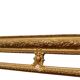 Louis XVI style mirror with glazing beads in gilded wood - 19th century
