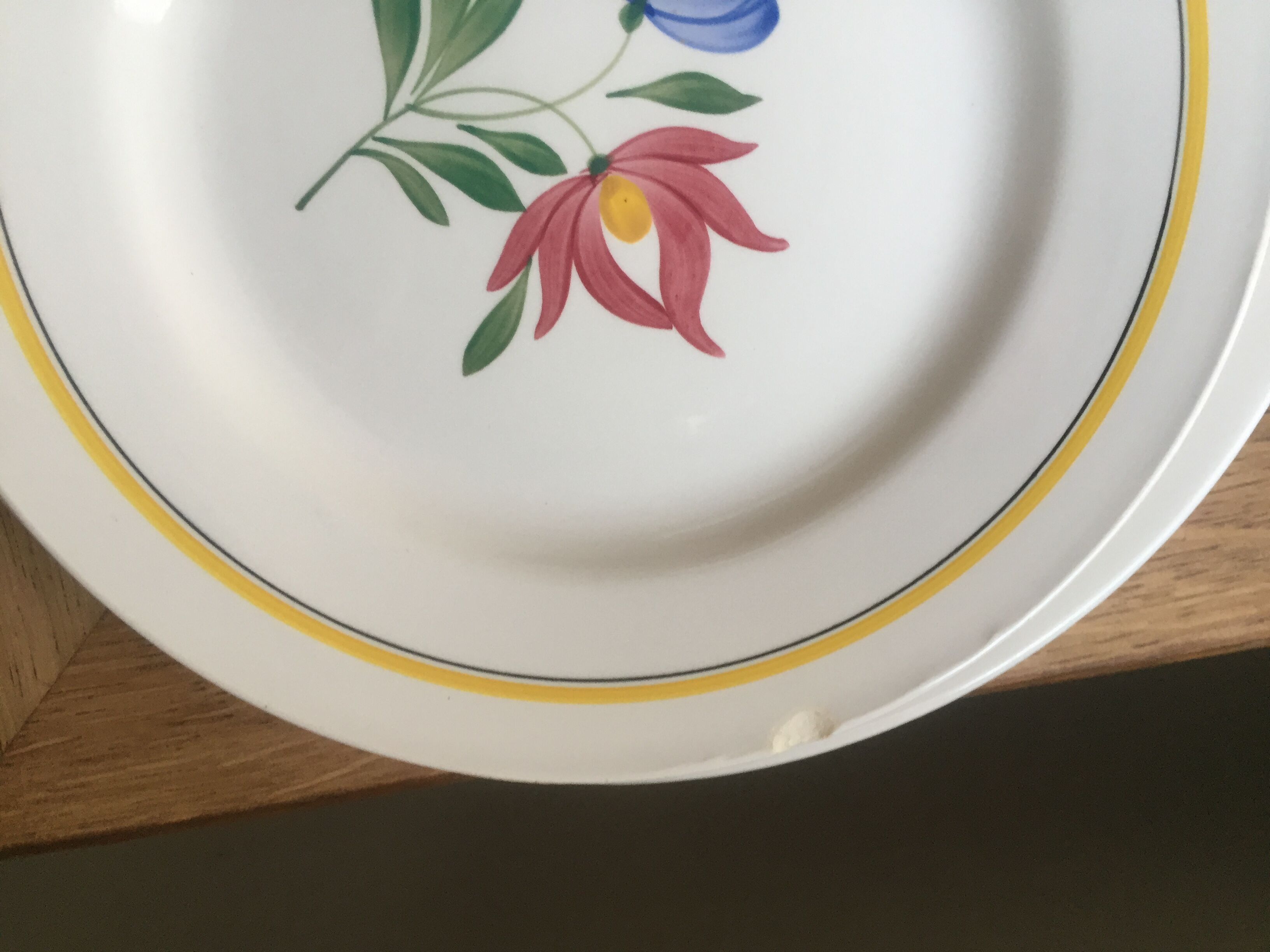 Lot of tableware Digoin Sarreguemines model Dunkirk