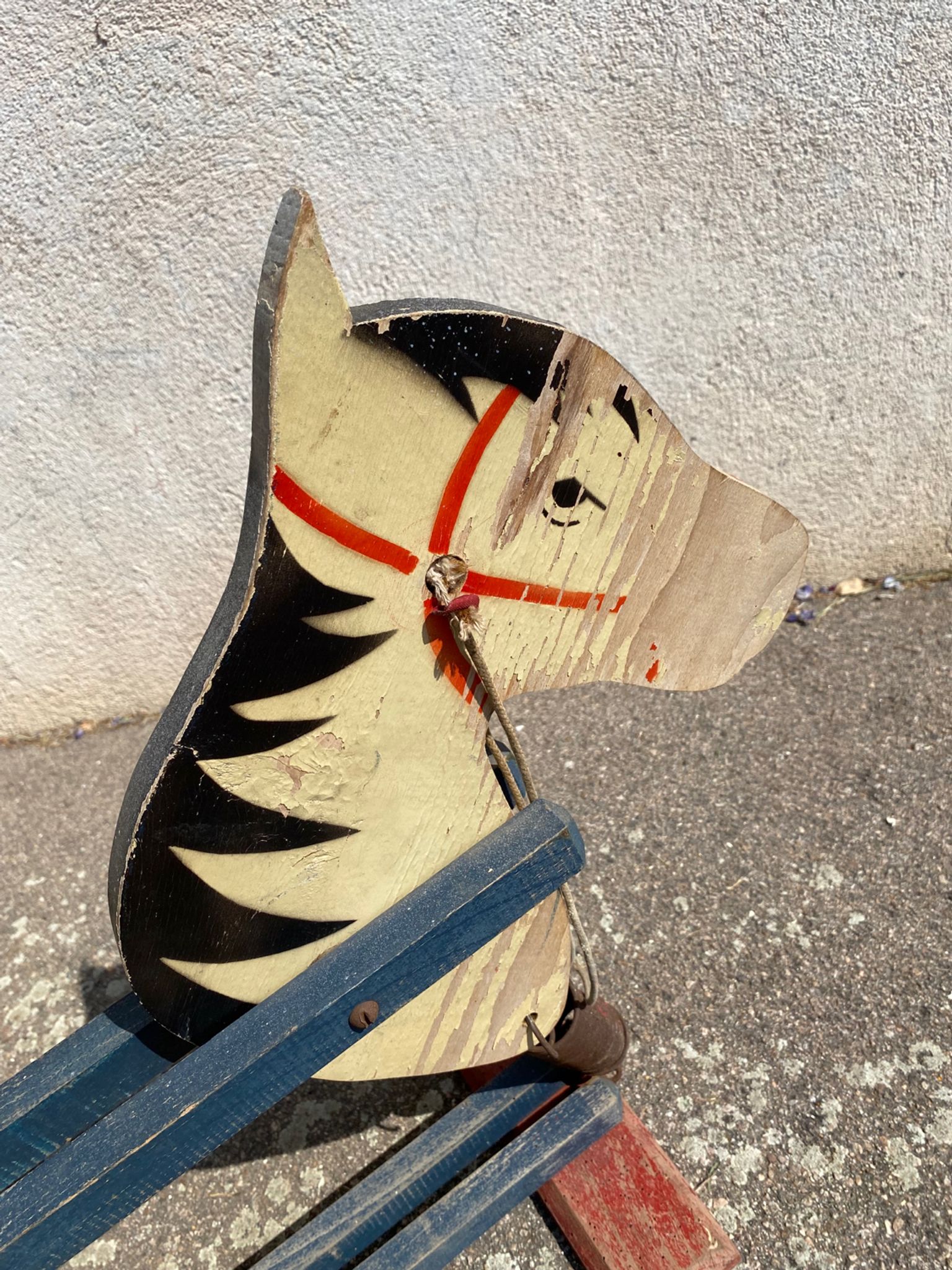 Cheval a bascule vintage
