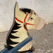 Cheval a bascule vintage