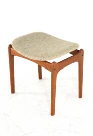 Erik Buch for O.D. mobler footstool - teak