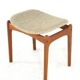 Erik Buch for O.D. mobler footstool - teak