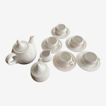 Pierre Motton glazed clay tea set for Gien