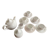 Pierre Motton glazed clay tea set for Gien