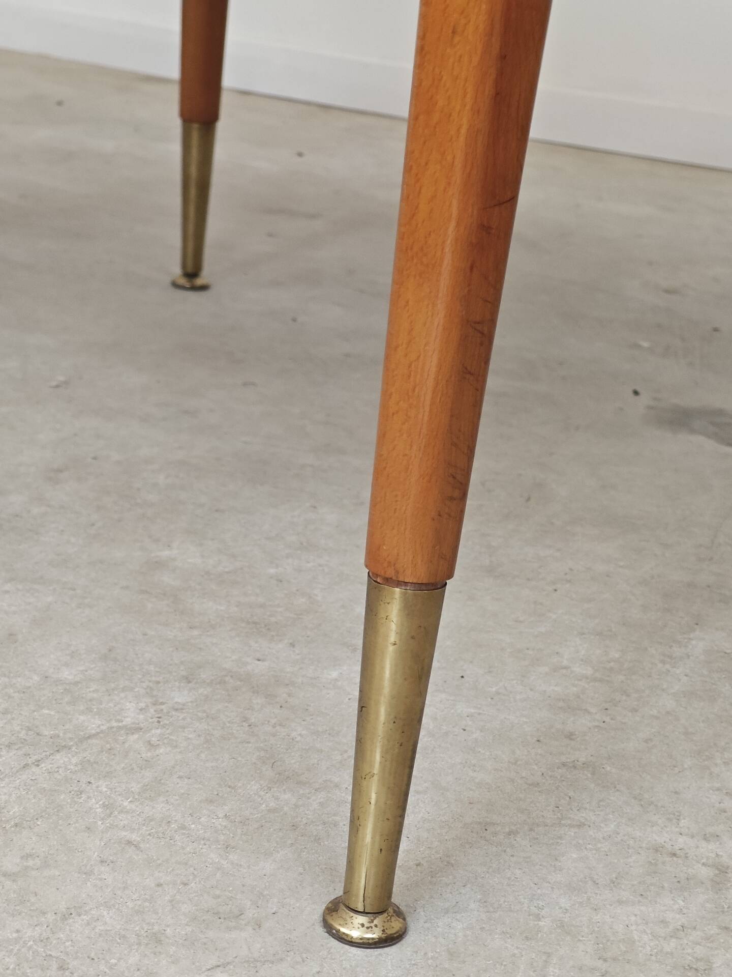 Coffee table, dining table for 6, East Germany.
