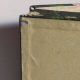 Box padded with old fabric