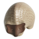 Scandinavian Modern zigzag patterned Earthenware Hedgehog, 1960s