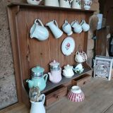 Antique wooden wall shelf