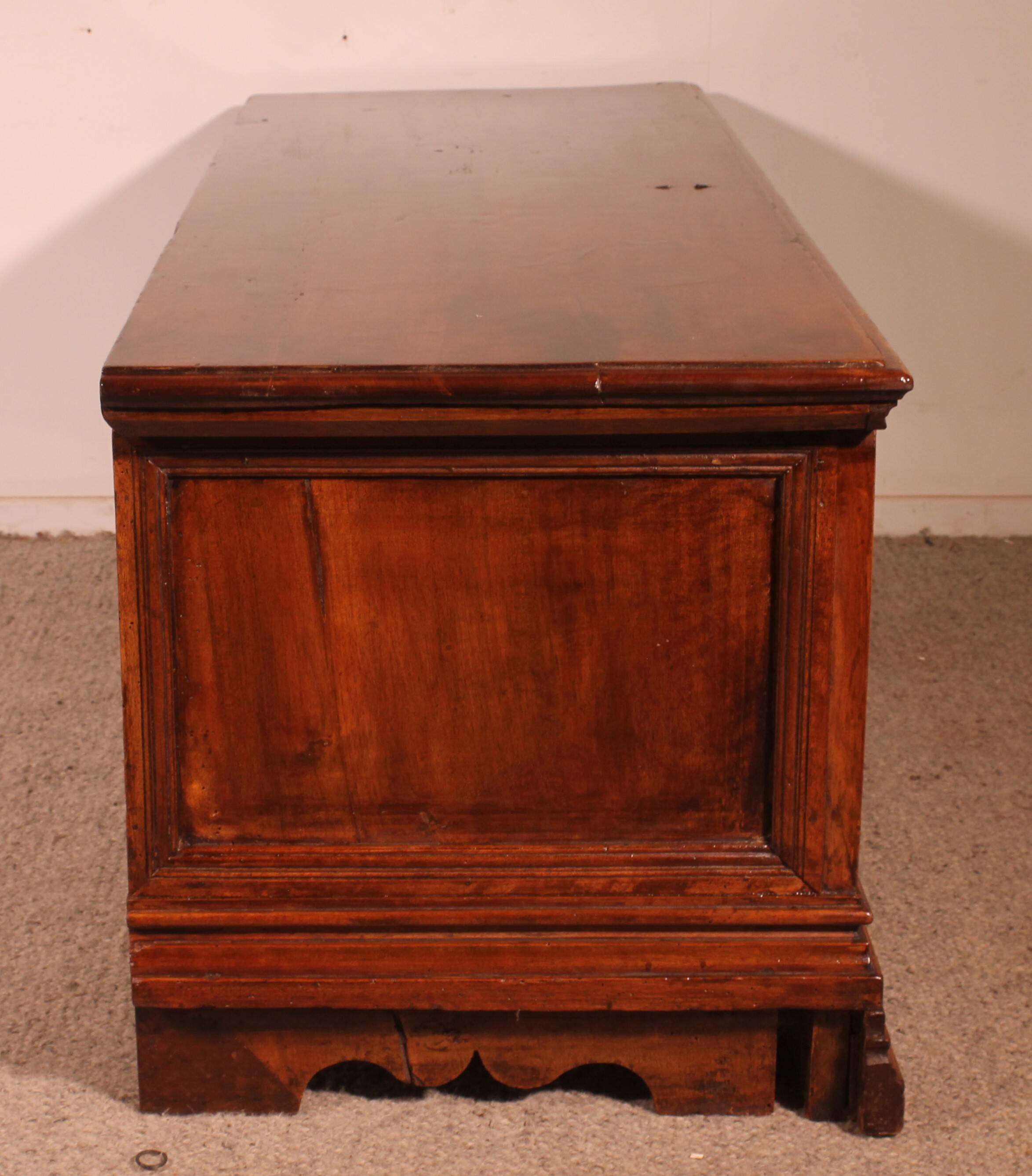 Italian Renaissance Walnut Chest - 16th Century