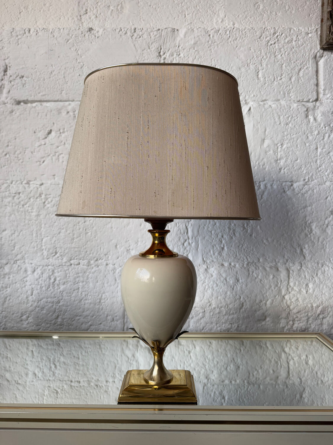 Pineapple Egg Lamp by Le Dauphin, 1970s