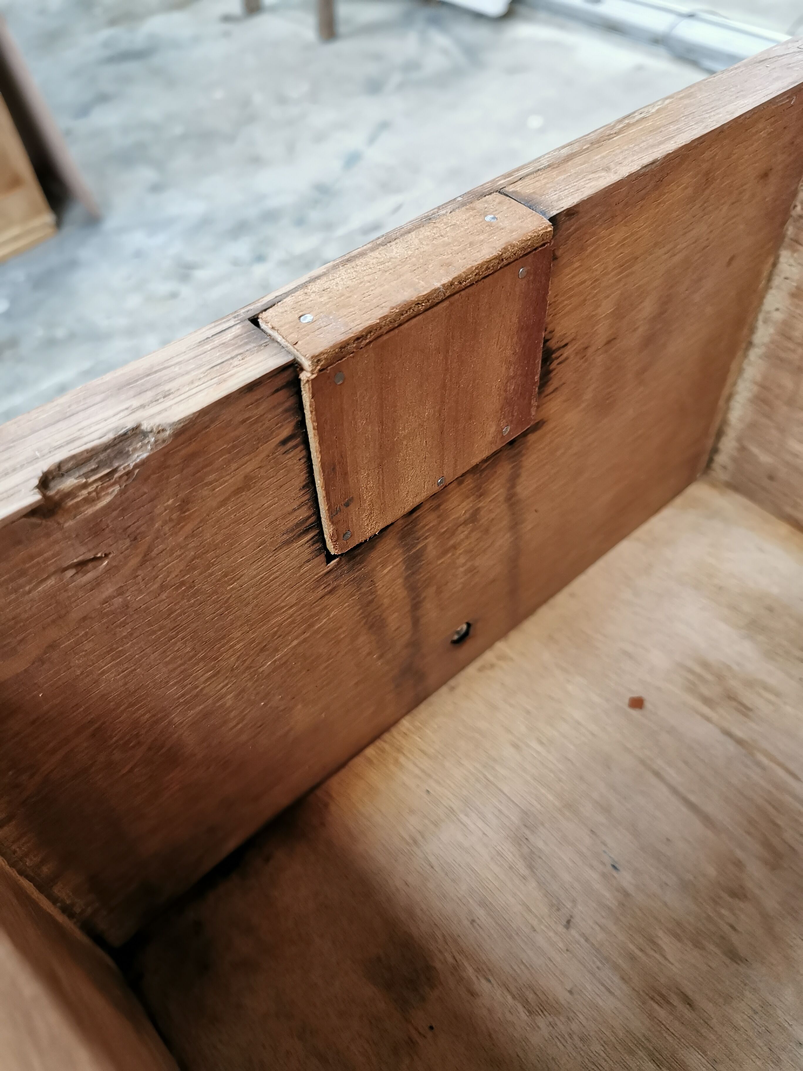 Oak desk