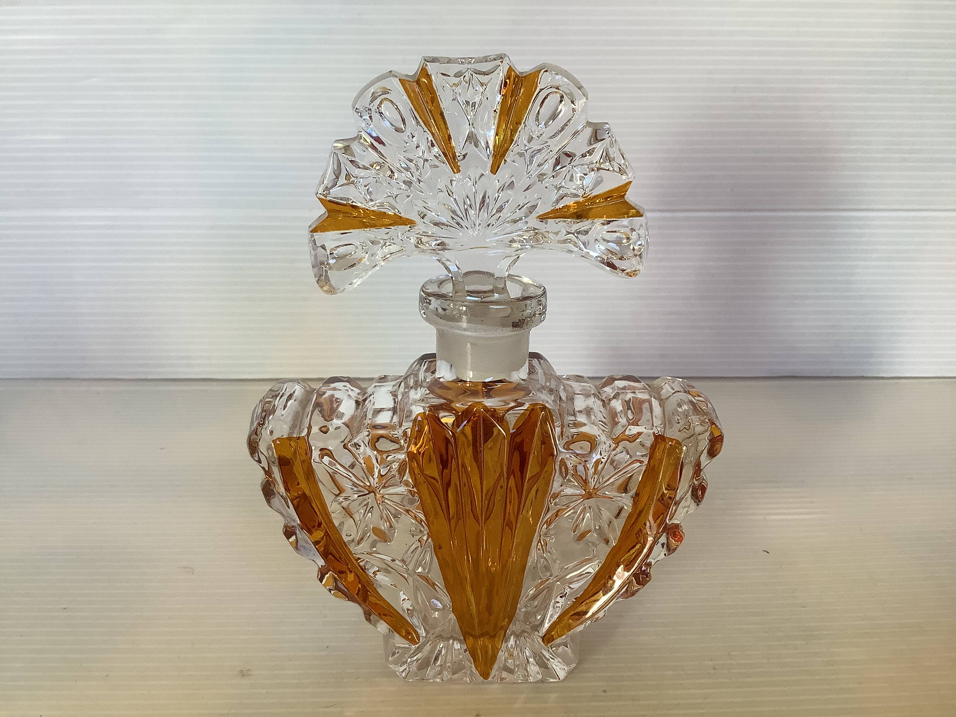Art deco perfume bottle