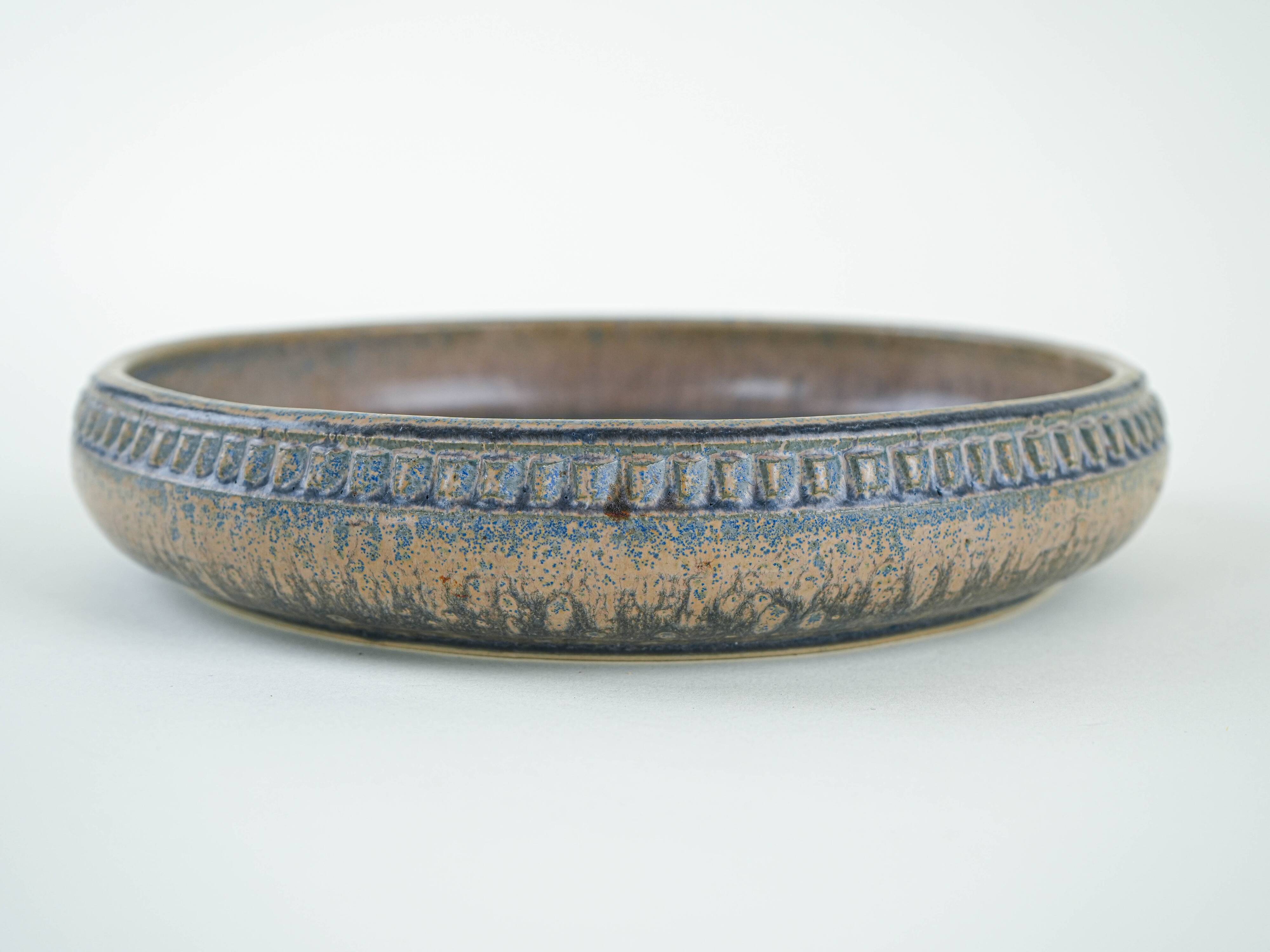Ceramic bowl, Danish design, 1960s, manufactured by Lovemose