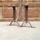 Pair of cast iron chenet