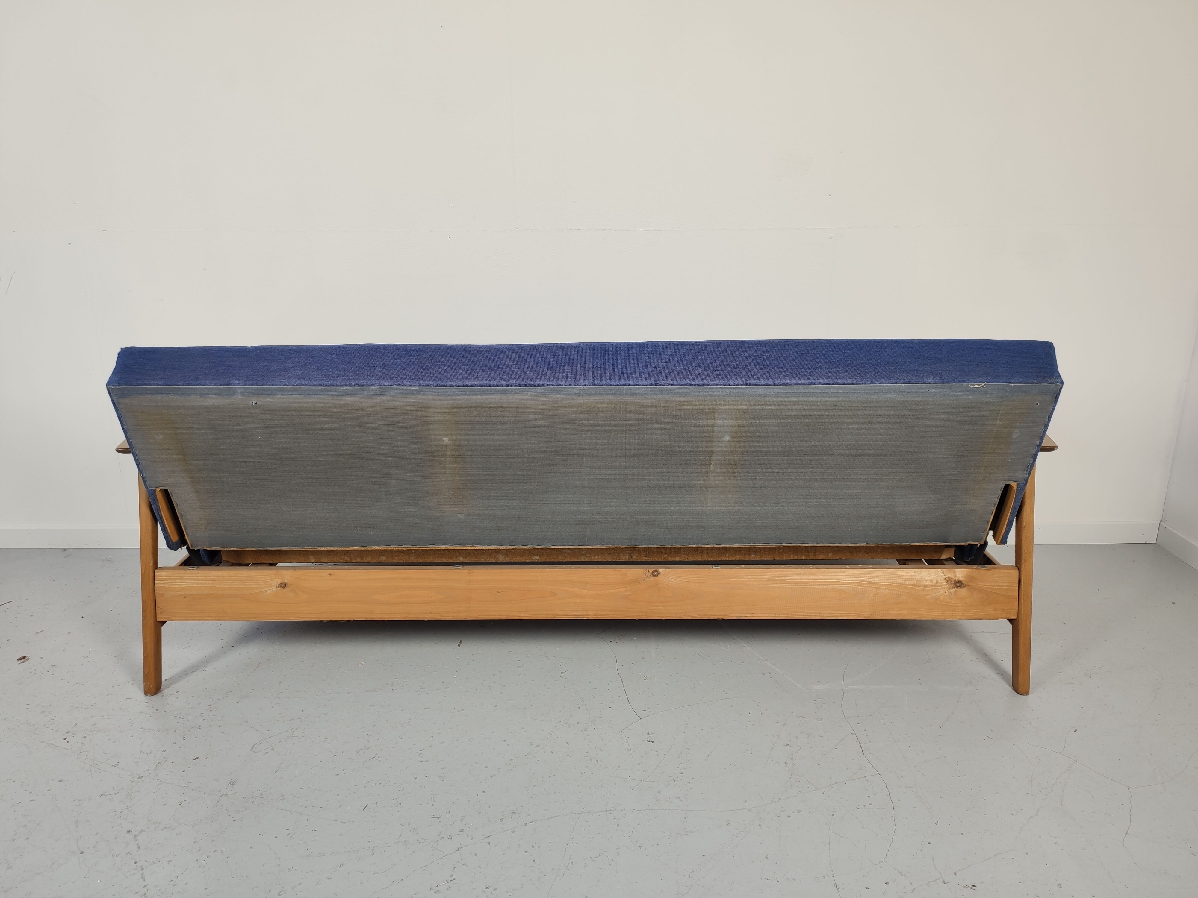 Convertible sofa set - a 1960s Scandinavian armchair