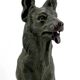 Sculpture representing a German Shepherd, Perrier Challenge Trophy, 1942