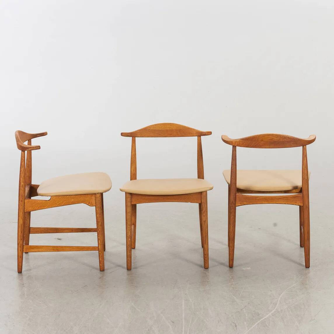 Set de 6 chaises scandinaves, milieu du 20e siècle