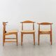 Set de 6 chaises scandinaves, milieu du 20e siècle