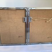 Pair of framed bird illustrations