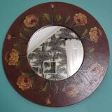 flowered mirror