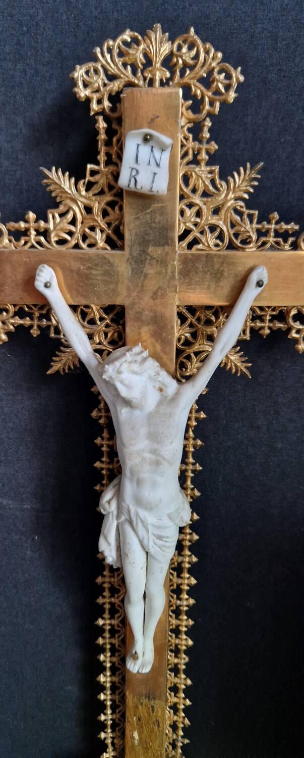 Golden crucifix