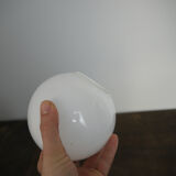 White glass globe -10
