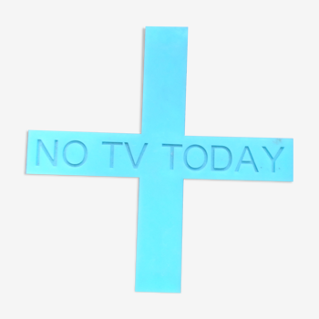 No TV Today by Matali Crasset