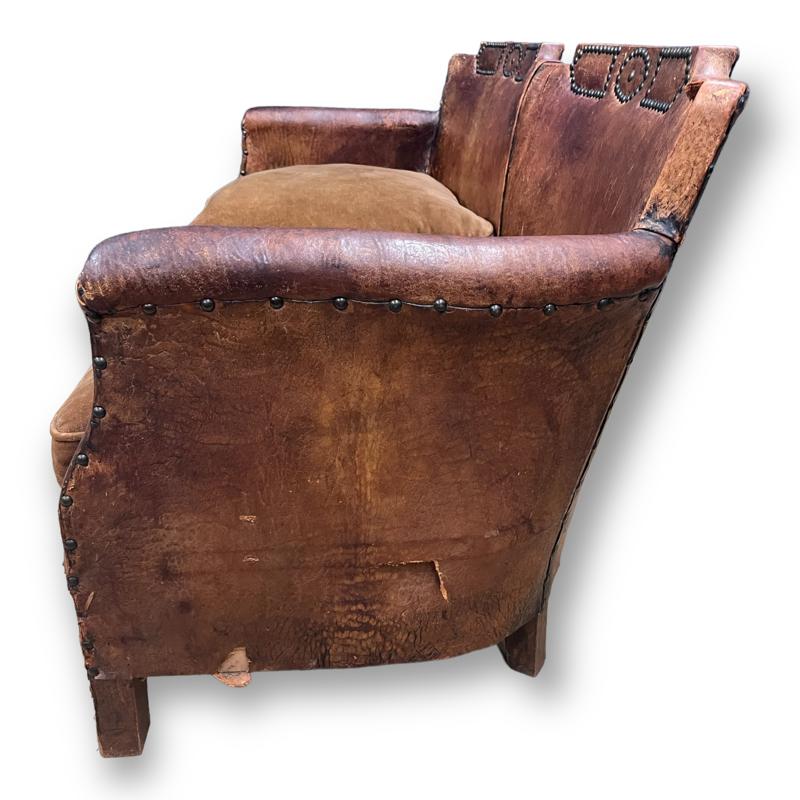 Sofa and 2 club armchairs