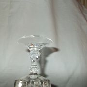 Lot 6 verres à vin cristal d'arques