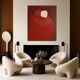 "here with you" original signed canvas painting