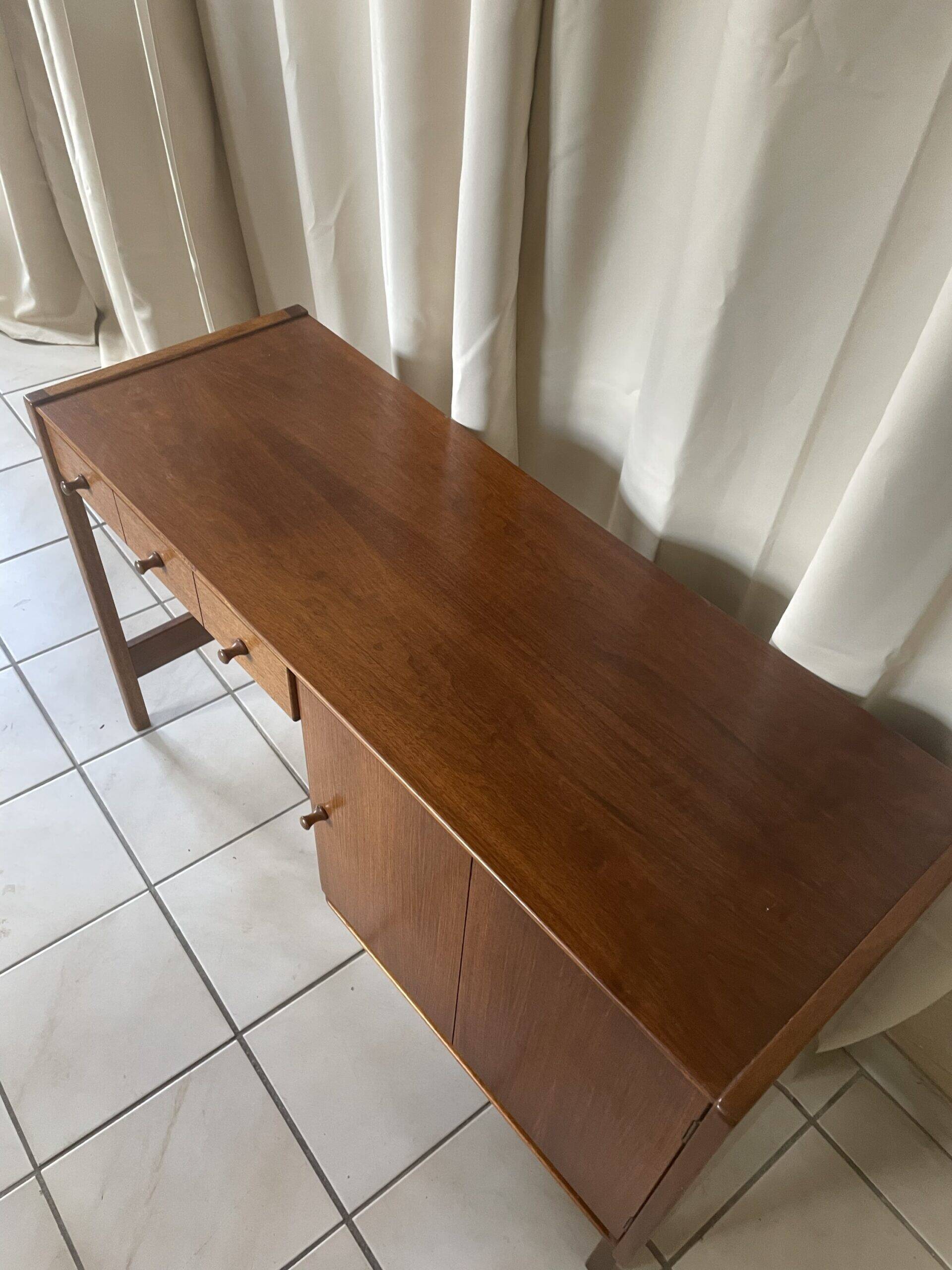 Danish teak desk
