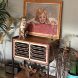 Portrait girl oil on canvas