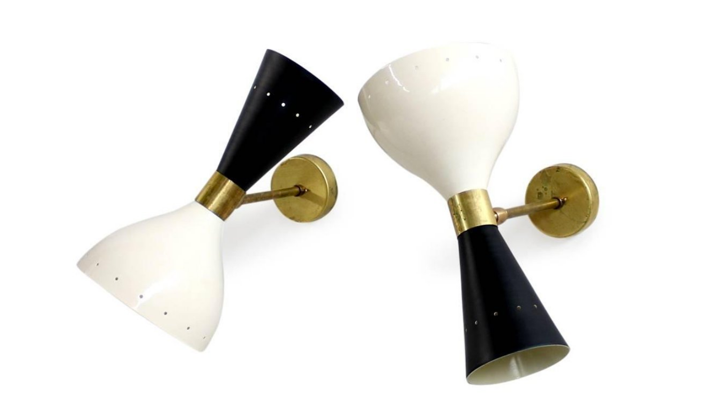 Wall lamp in the style of Italian creations of the 50s