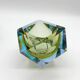 Large "Sommerso" ashtray in Murano glass, 1970s