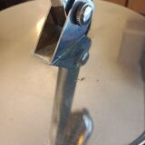 Chrome articulated desk lamp