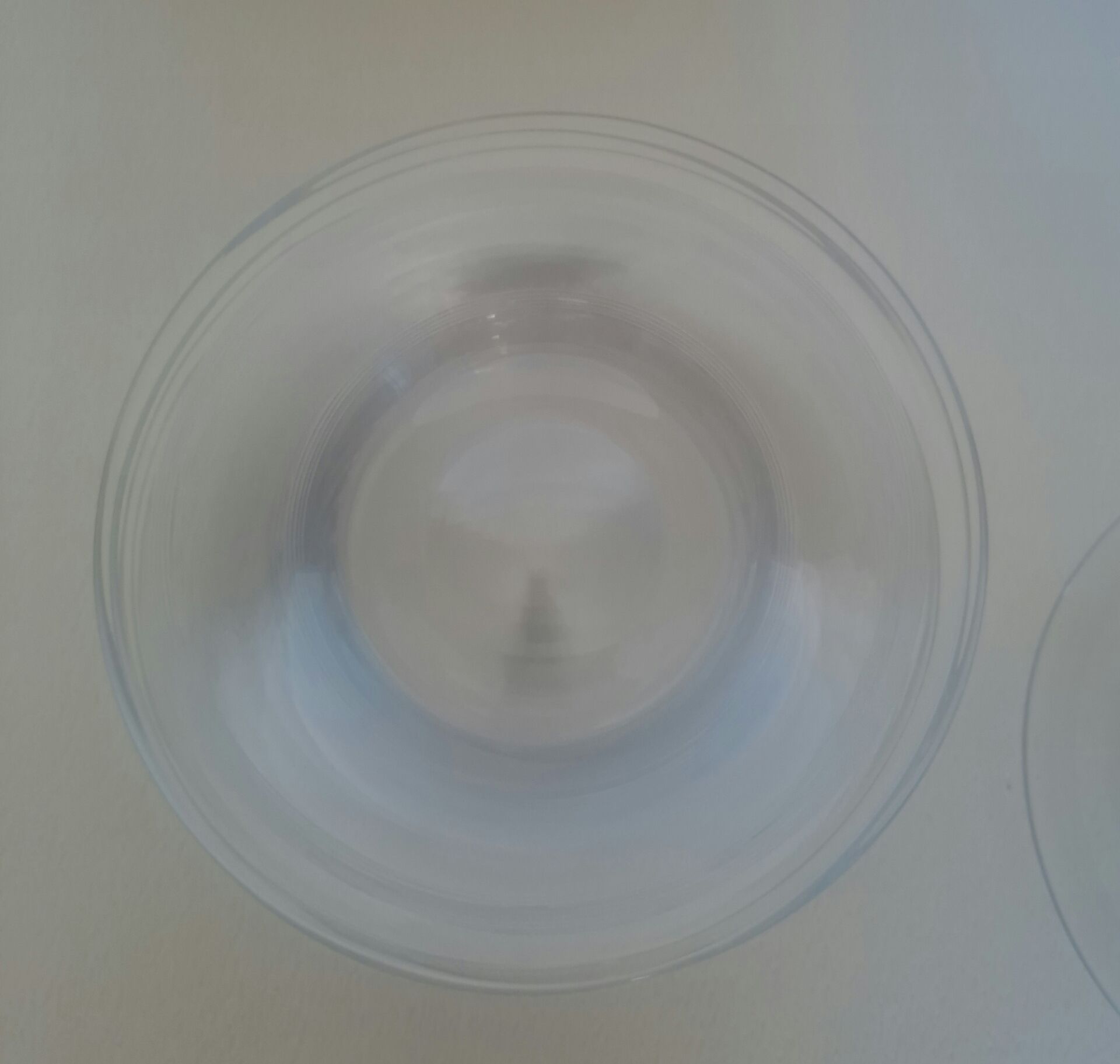 10 dessert plates in stamped Baccarat crystal