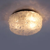 German vintage round ceiling lamp or wall lamp by Kaiser Idell, 1960s