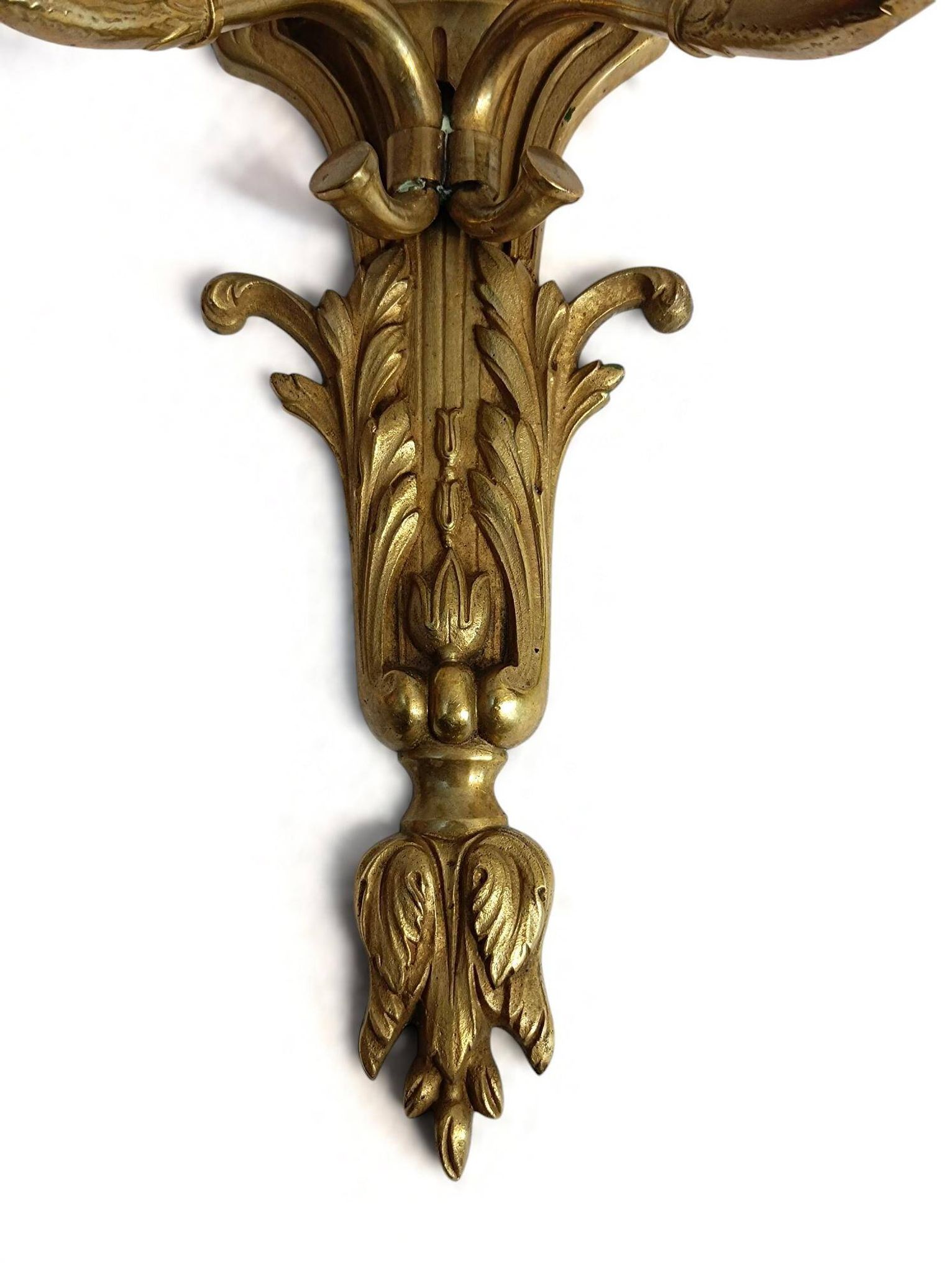 Bronze wall sconces Louis XVI, Belle Époque circa 1880–1910