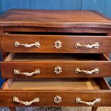 Walnut Sideboard in Louis XV Style, 20th Century